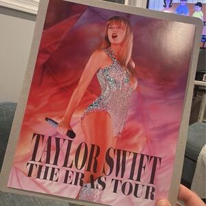 Taylor Swift Pink & Silver Eras Tour Poster